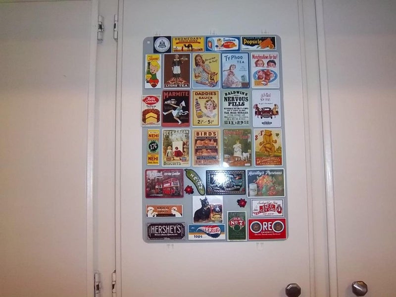 CMS MAGNETICS - (48 inÂ²) 6x8 Stainless Steel Sheet Metal with 1mm Thickness | Bulletin Board to Hang Your Magnets, Magnetic Spice Jars, Office, Jewelry, Crafting, Cabinets, Kitchen Splash Guard - Image 4